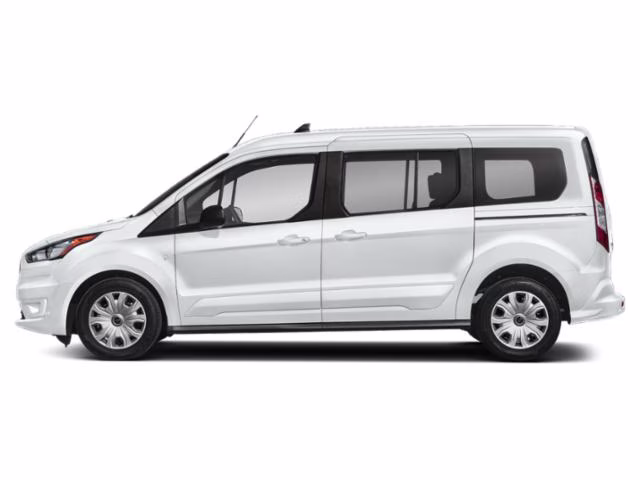 2023 White Ford Transit Connect Wagon XLT FWD Van