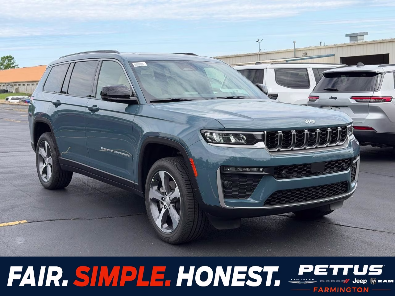 2026 Steel Blue Jeep Grand Cherokee L Limited 4X4 SUV