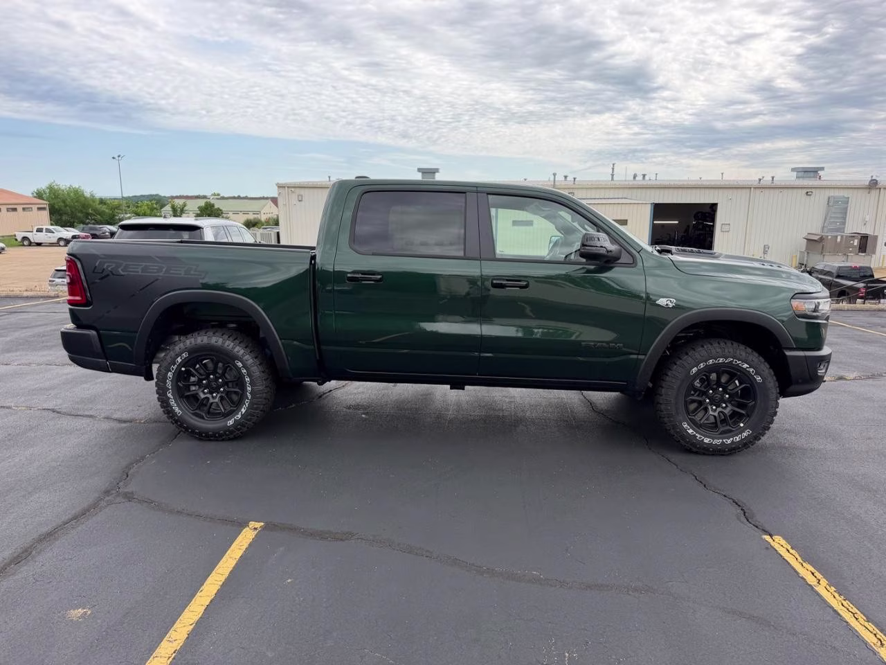 2026 Serrano Green Metallic Ram 1500 Rebel 4X4 Truck