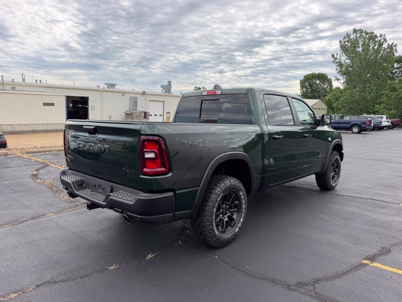 2026 Serrano Green Metallic Ram 1500 Rebel 4X4 Truck