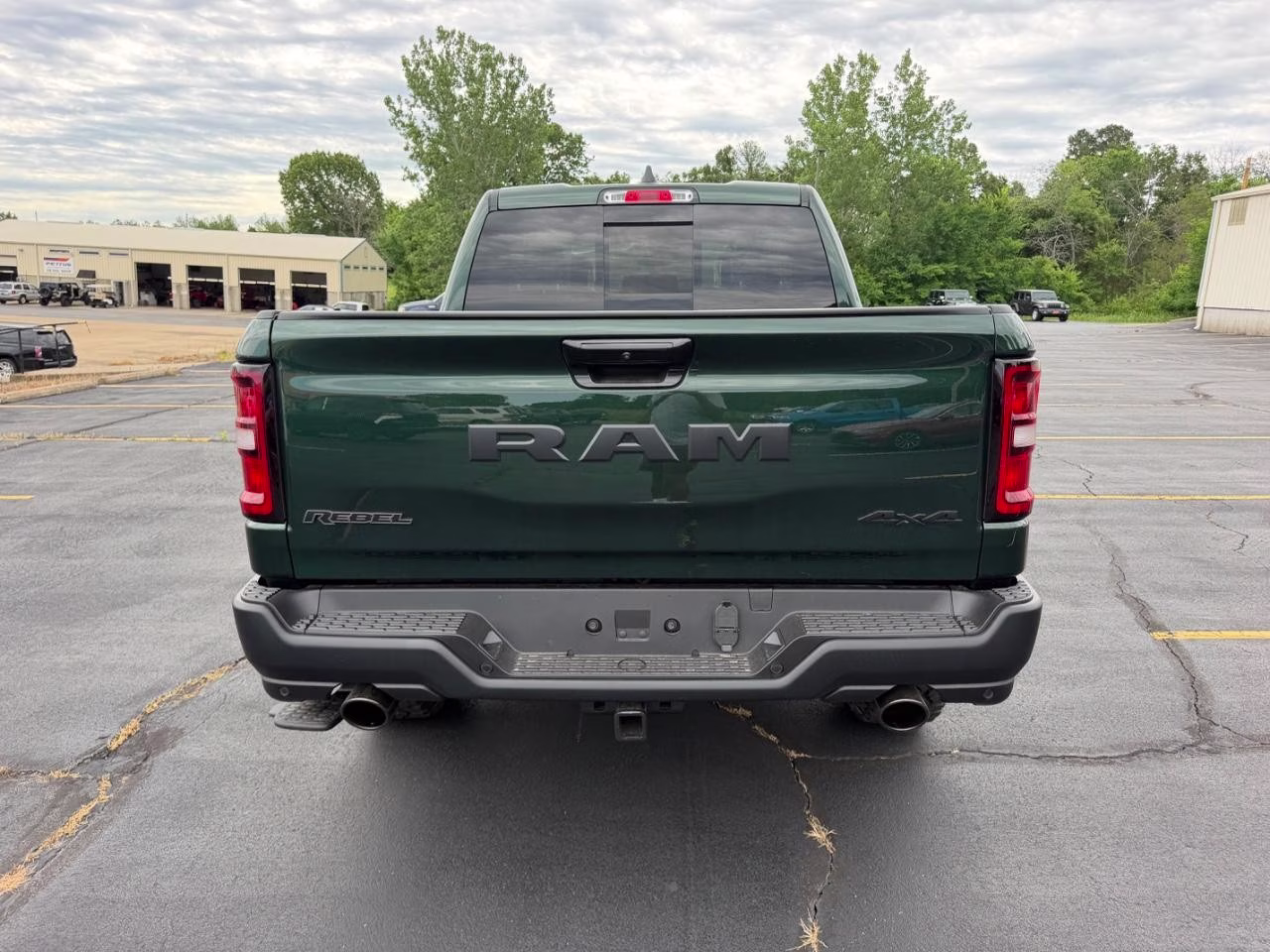 2026 Serrano Green Metallic Ram 1500 Rebel 4X4 Truck