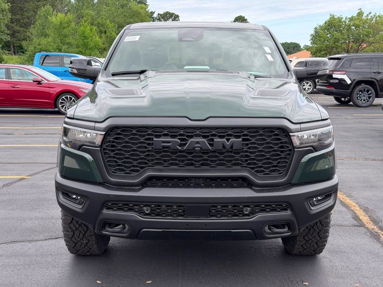 2026 Serrano Green Metallic Ram 1500 Rebel 4X4 Truck