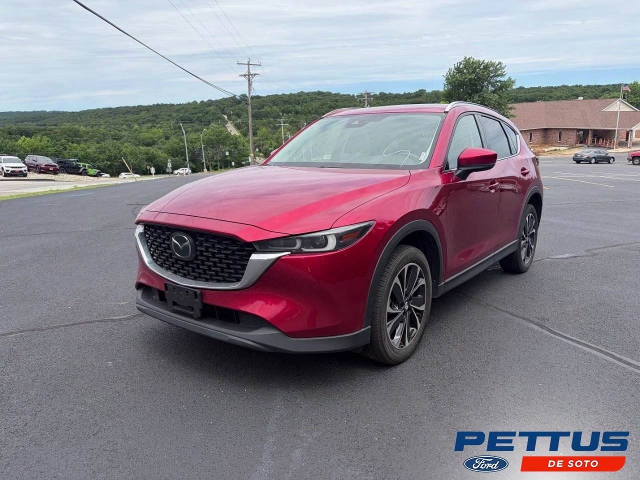 2023 RED Mazda CX-5 2.5 S Premium Package AWD SUV