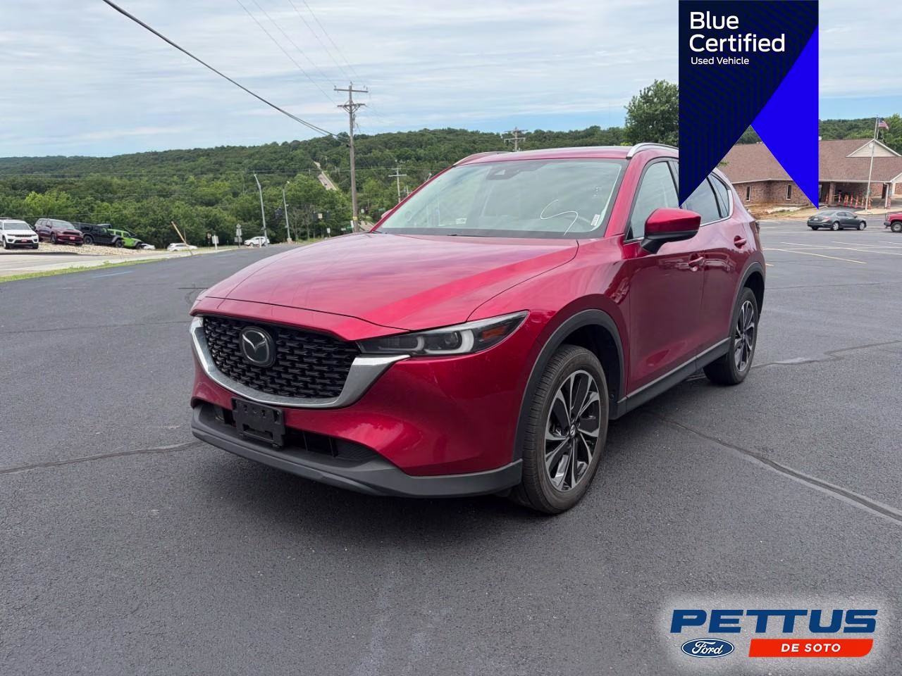 2023 RED Mazda CX-5 2.5 S Premium Package AWD SUV