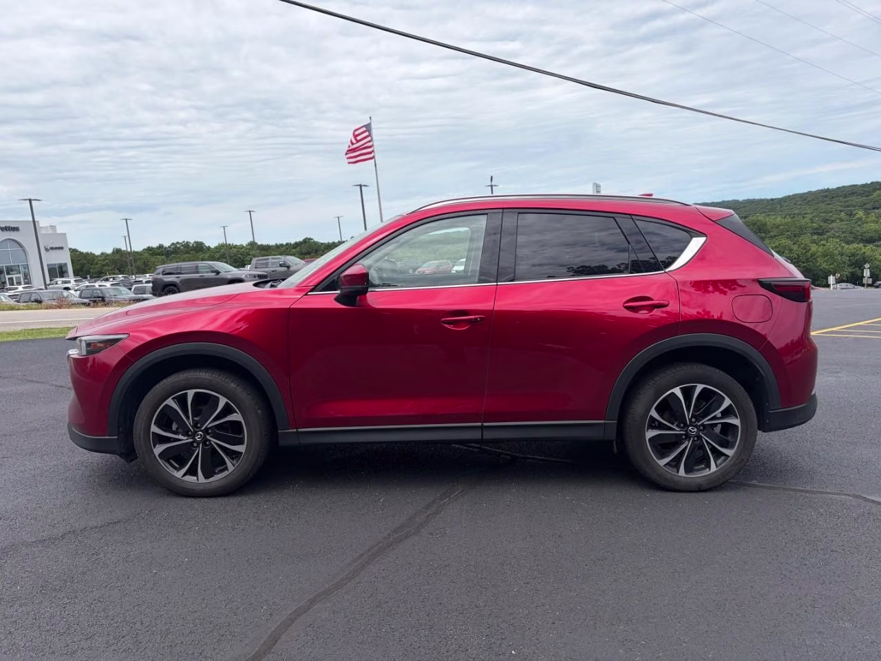 2023 RED Mazda CX-5 2.5 S Premium Package AWD SUV