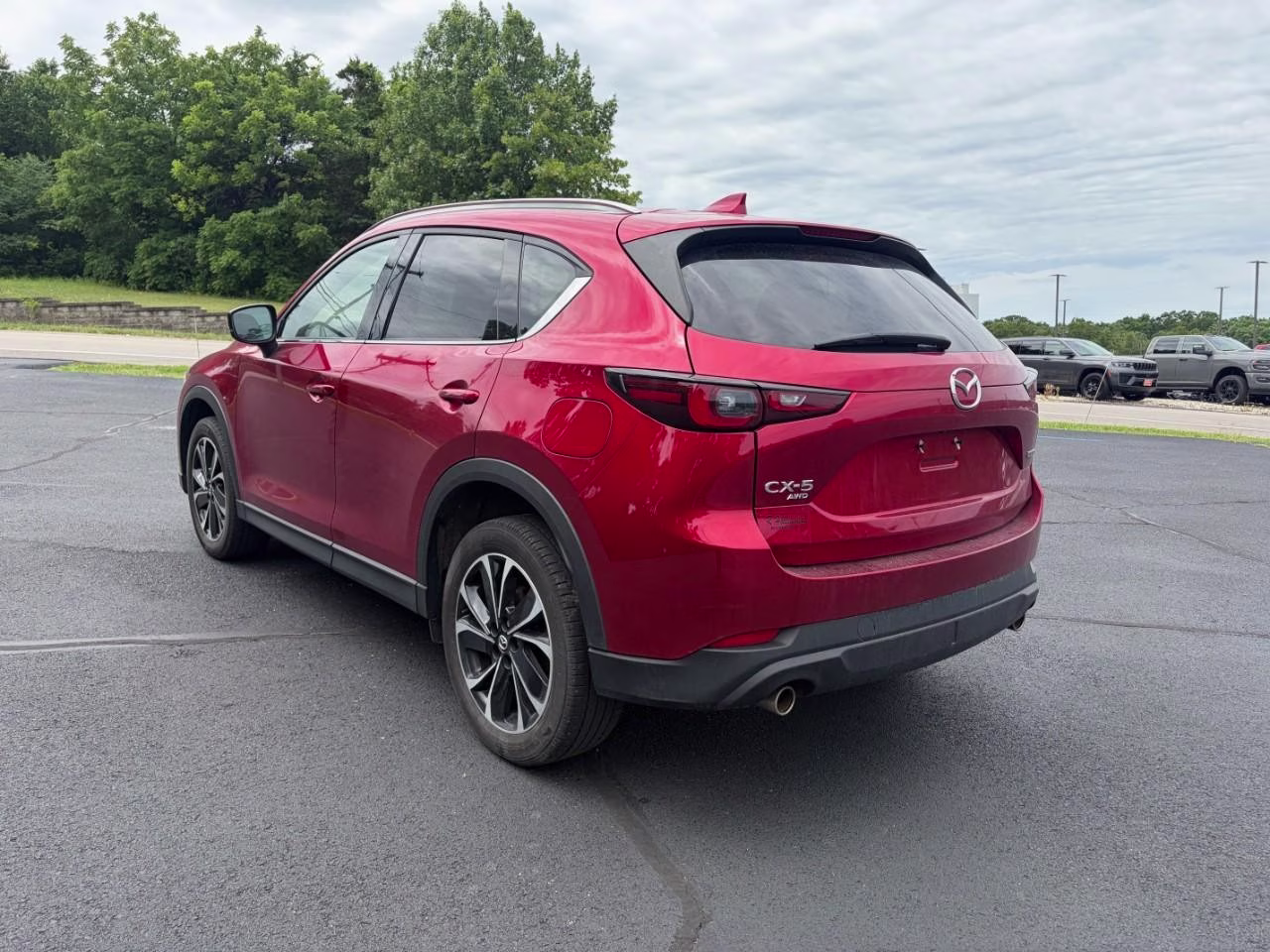 2023 RED Mazda CX-5 2.5 S Premium Package AWD SUV