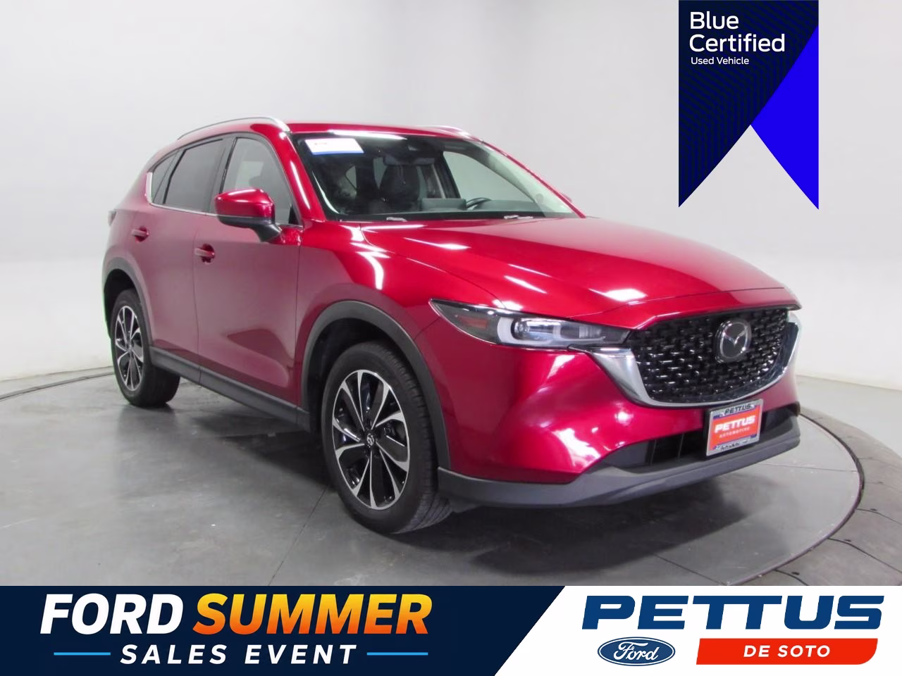 2023 Soul Red Crystal Metallic Mazda CX-5 2.5 S Premium Package AWD SUV