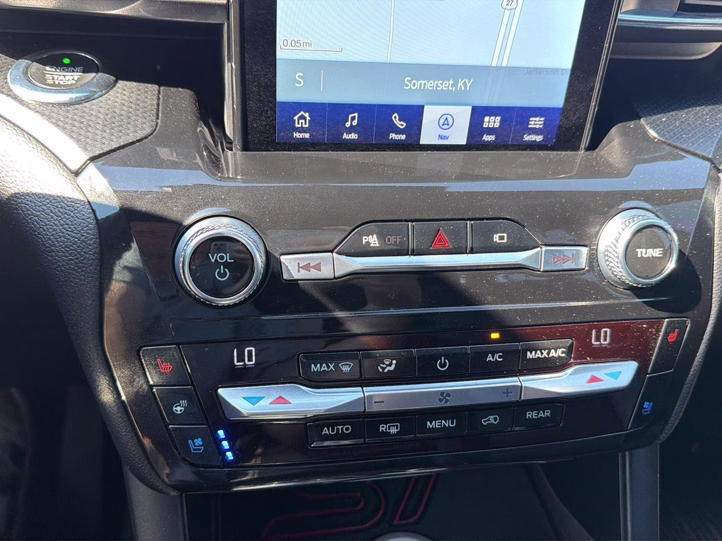 2021 Atlas Blue Ford Explorer ST 4X4 SUV