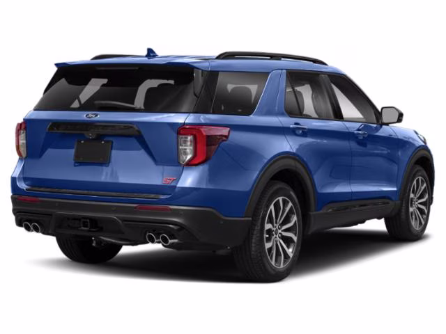 2021 Atlas Blue Ford Explorer ST 4WD 4X4