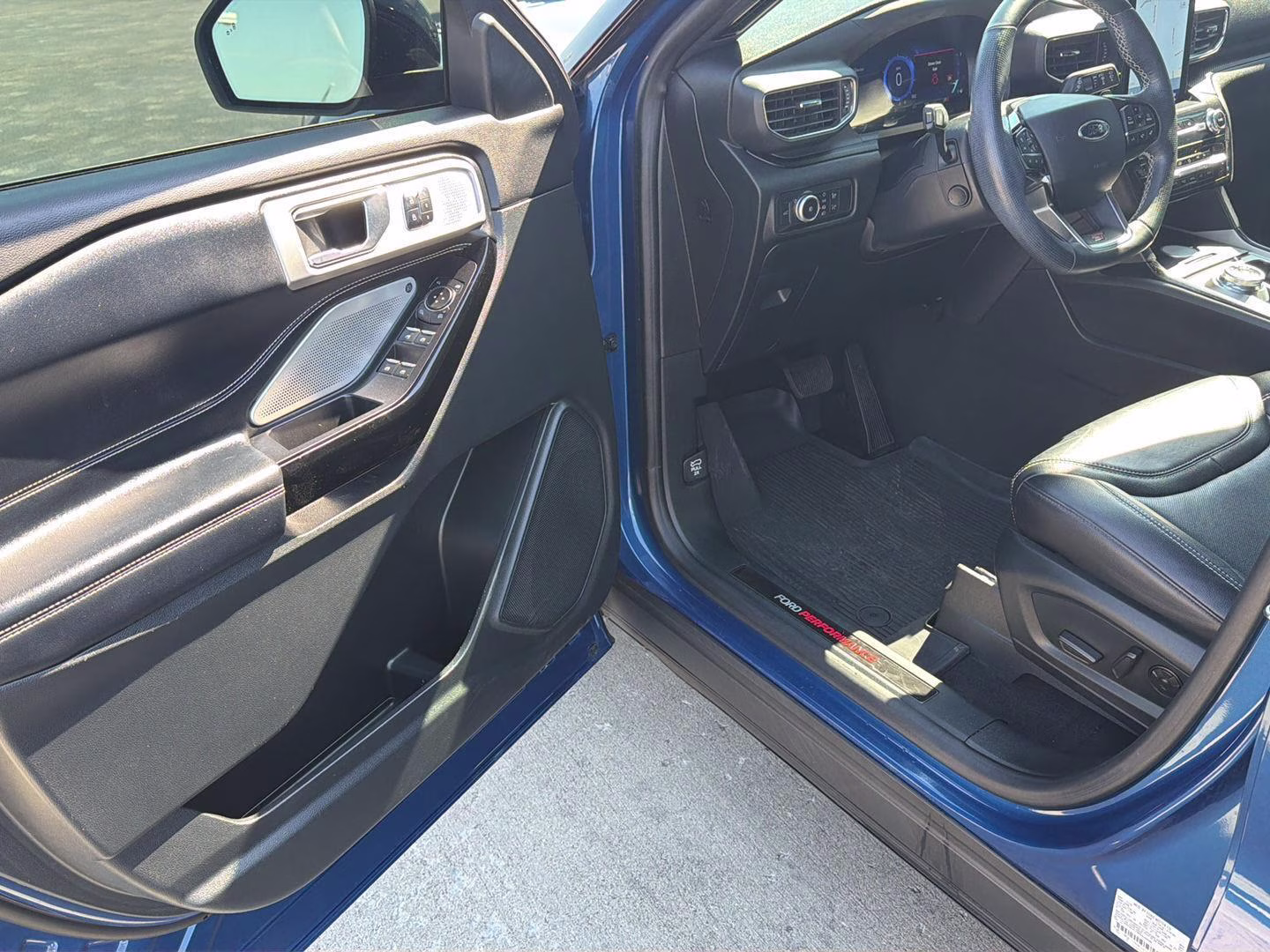 2021 Atlas Blue Ford Explorer ST 4X4 SUV
