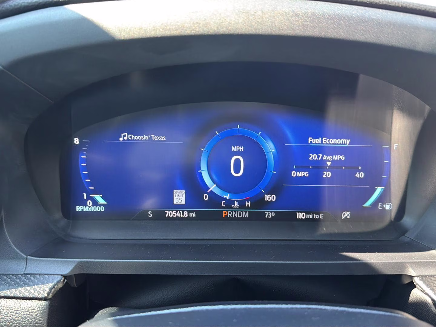 2021 Atlas Blue Ford Explorer ST 4X4 SUV