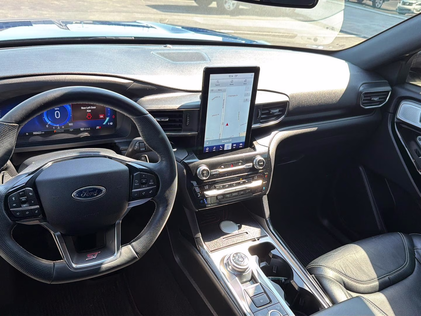 2021 Atlas Blue Ford Explorer ST 4X4 SUV