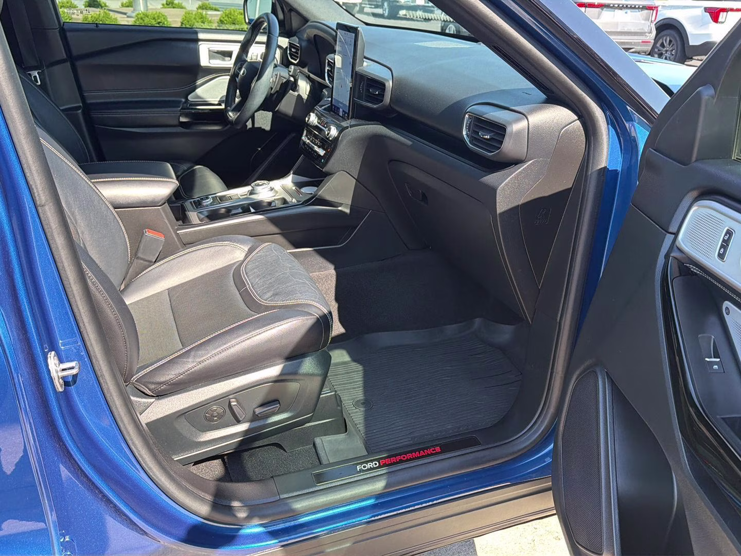 2021 Atlas Blue Ford Explorer ST 4X4 SUV
