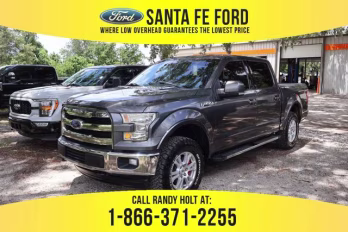 2017 Gray Ford F-150 Lariat 4X4 Truck
