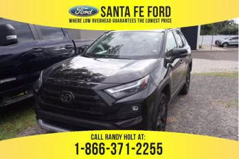 2024 Black Toyota RAV4 Adventure AWD SUV