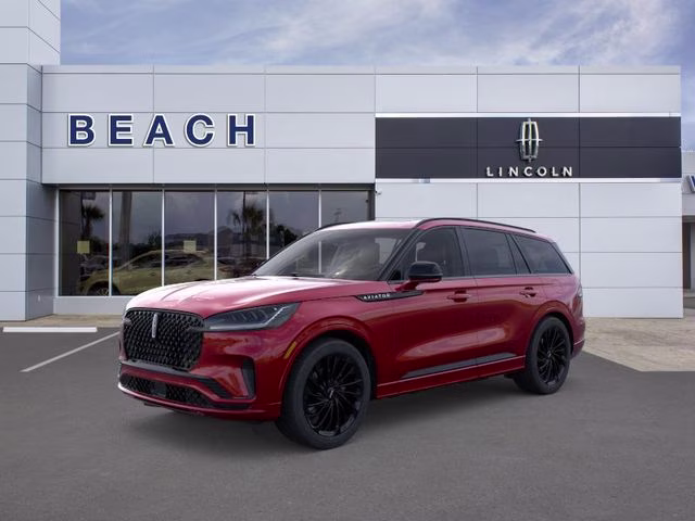 2026 Red Carpet Metallic Tinted Clearcoat Lincoln Aviator Reserve AWD 5 Door