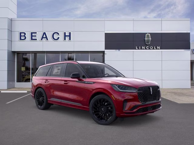 2026 Red Carpet Metallic Tinted Clearcoat Lincoln Aviator Reserve AWD 5 Door