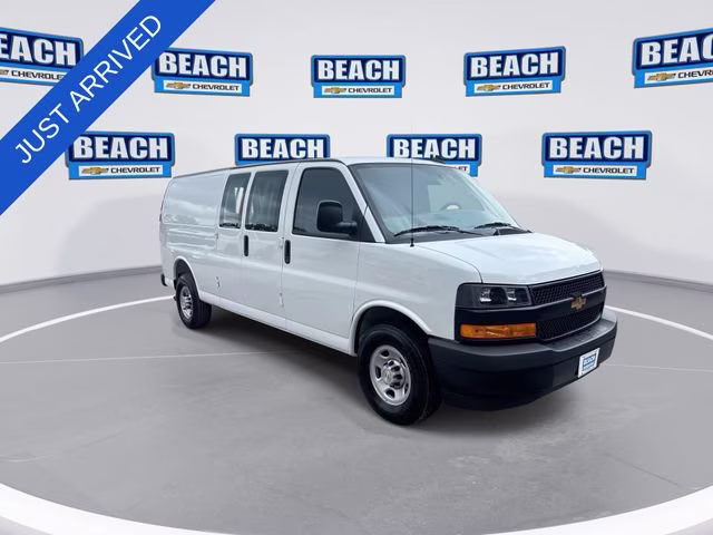 2026 Summit White Chevrolet Express Cargo WT RWD 3500 Extended Wheelbase