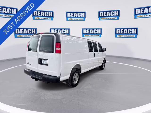 2026 Summit White Chevrolet Express Cargo WT RWD 3500 Extended Wheelbase