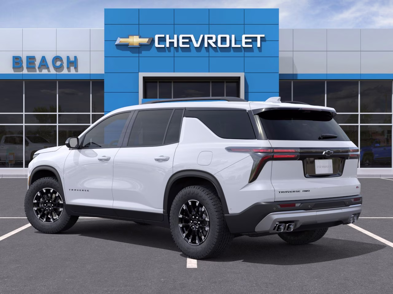 2026 Polar White Tricoat Chevrolet Traverse Z71 AWD SUV