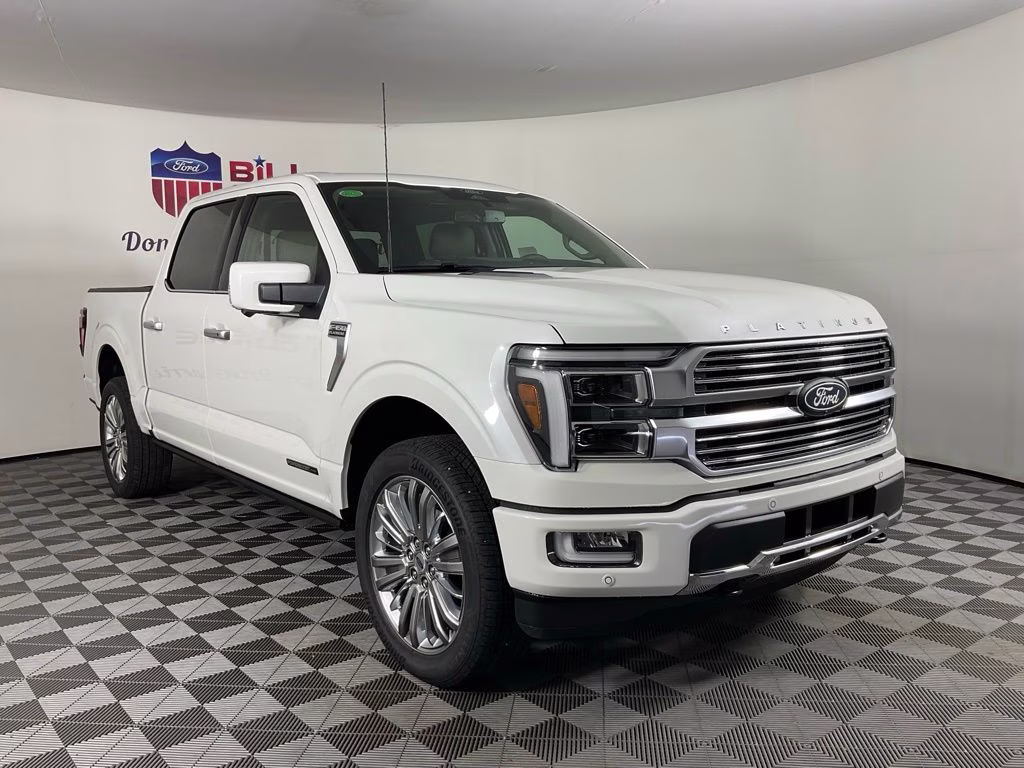 2026 White Metallic Ford F-150 Platinum 4X4 Truck