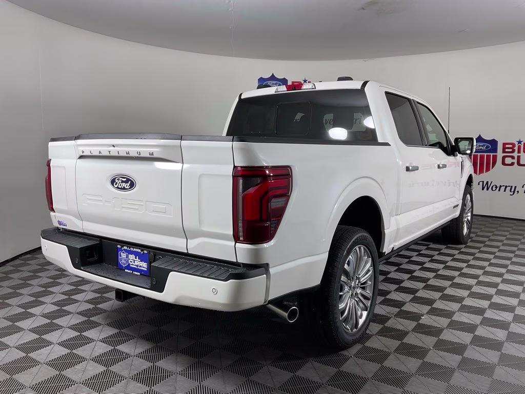 2026 White Metallic Ford F-150 Platinum 4X4 Truck