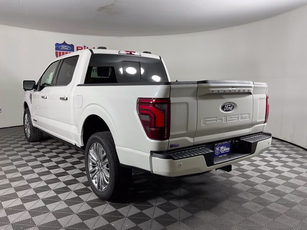 2026 White Metallic Ford F-150 Platinum 4X4 Truck
