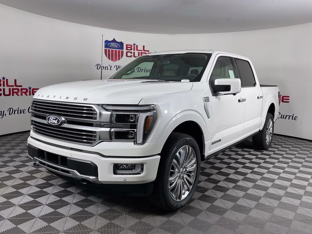 2026 White Metallic Ford F-150 Platinum 4X4 Truck