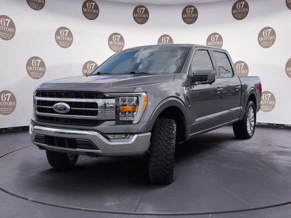 2022 Gray Metallic Ford F-150 Lariat 4X4 Truck