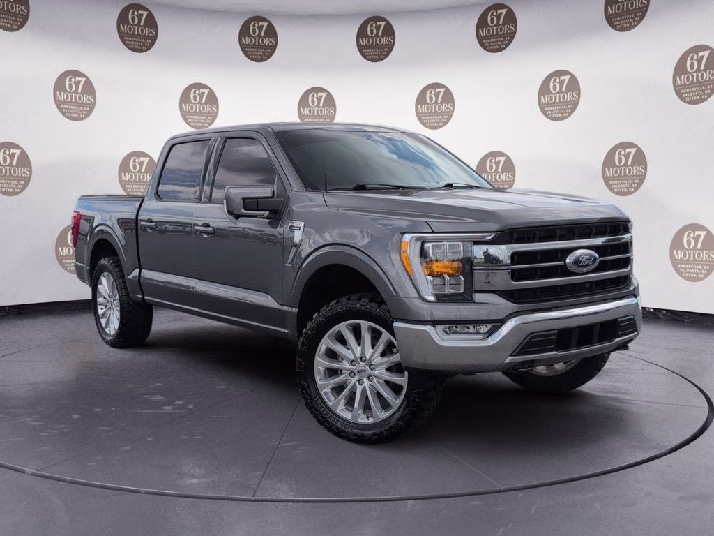2022 Gray Metallic Ford F-150 Lariat 4X4 Truck