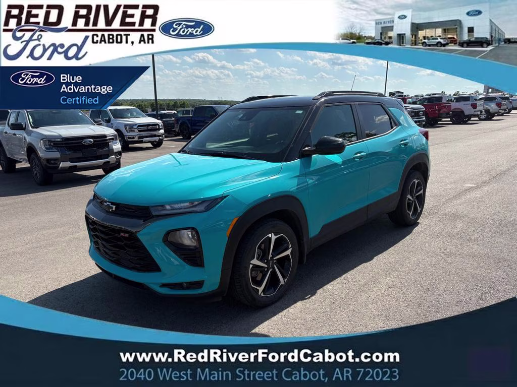 2022 Oasis Blue Chevrolet Trailblazer RS FWD SUV