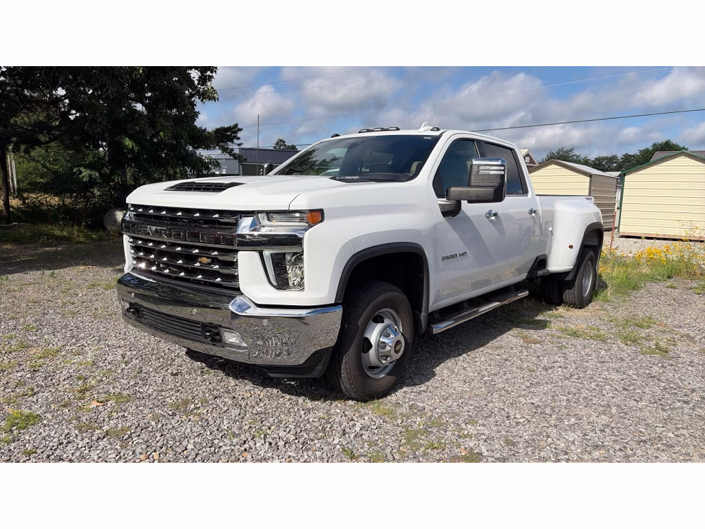 2021 Summit White Chevrolet Silverado LTZ 4X4 Truck