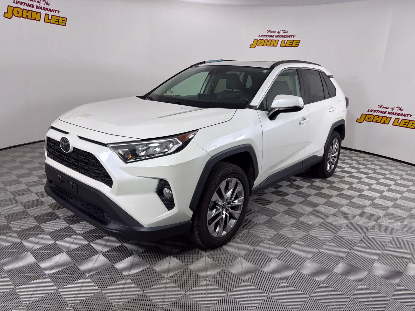 2021 Blizzard Pearl Toyota RAV4 XLE Premium AWD SUV