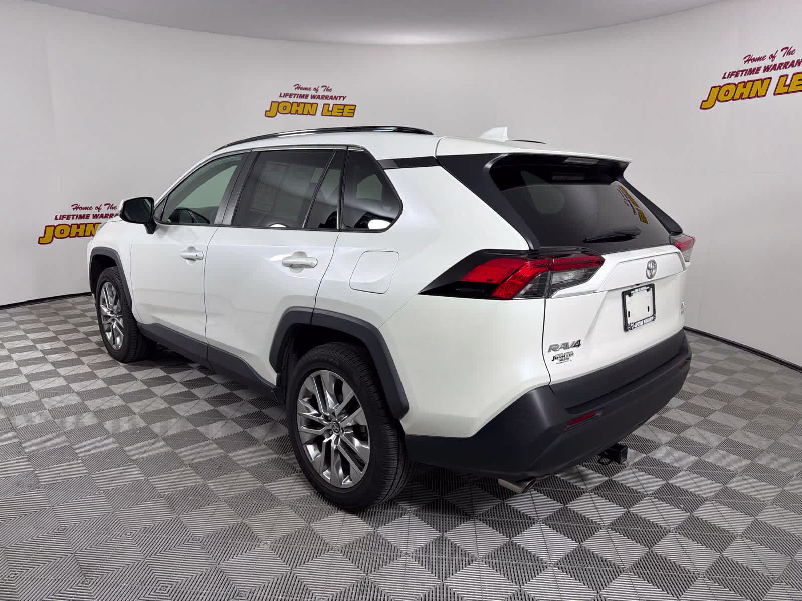 2021 Blizzard Pearl Toyota RAV4 XLE Premium AWD SUV