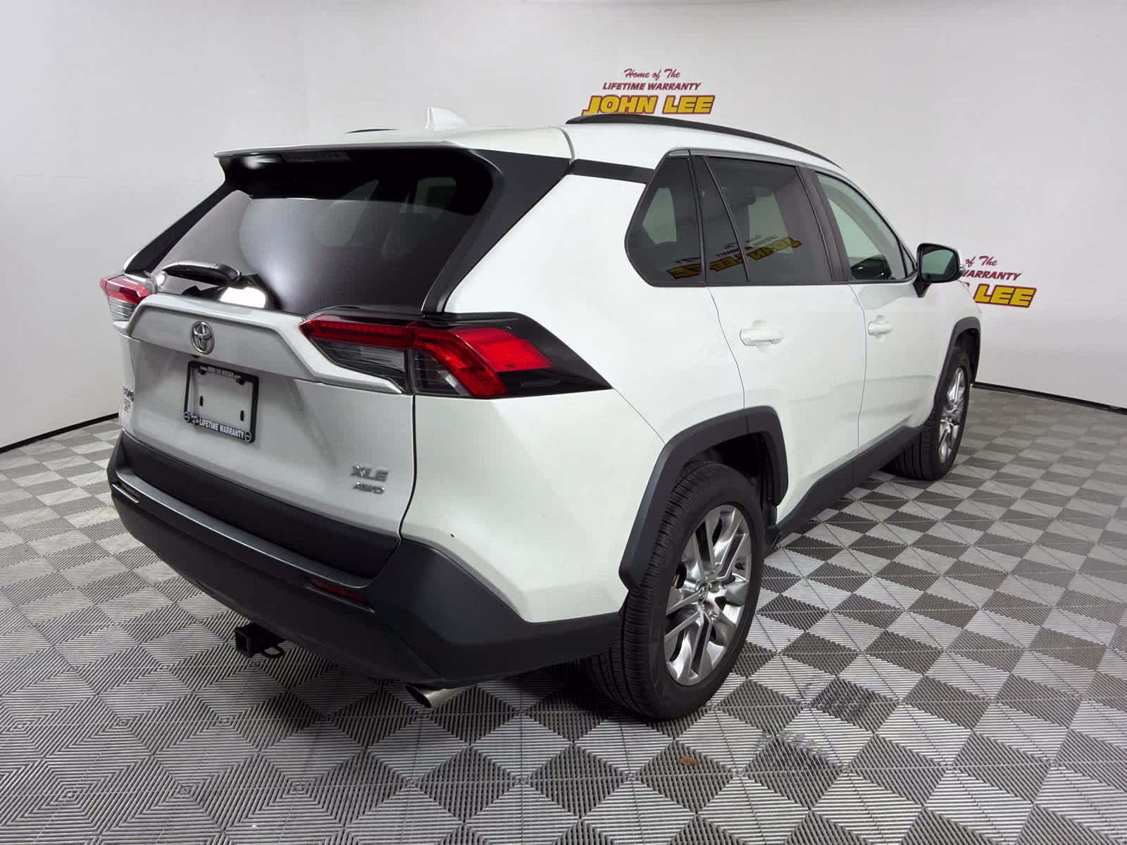 2021 Blizzard Pearl Toyota RAV4 XLE Premium AWD SUV