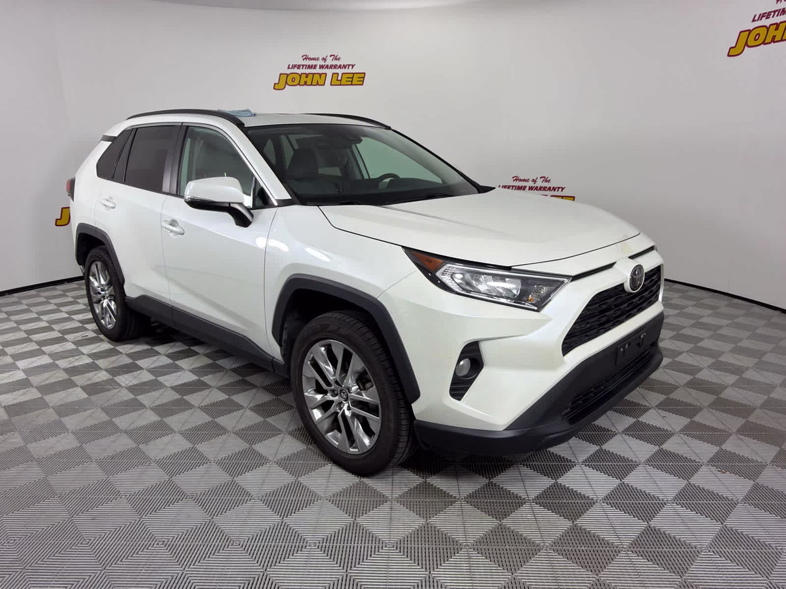2021 Blizzard Pearl Toyota RAV4 XLE Premium AWD SUV