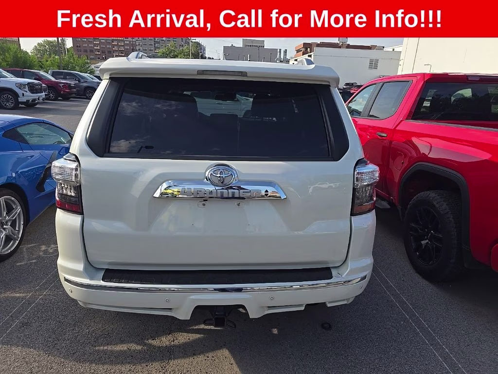 2021 Blizzard Pearl Toyota 4Runner Limited 4X4 SUV