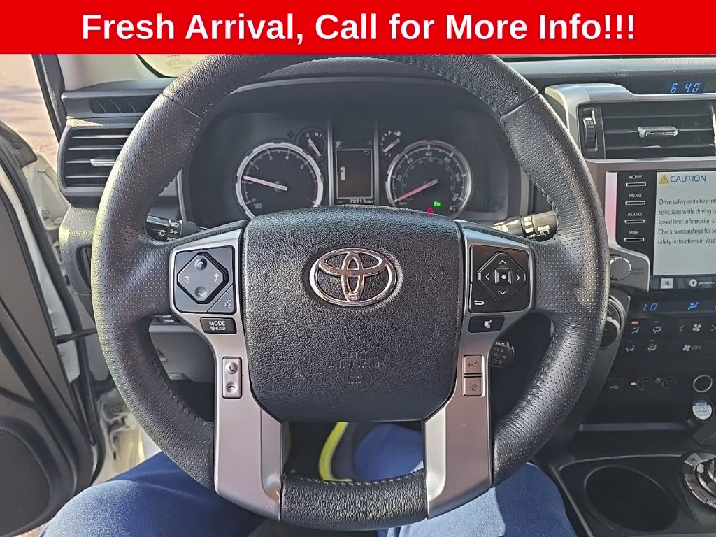 2021 Blizzard Pearl Toyota 4Runner Limited 4X4 SUV