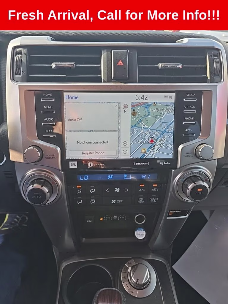 2021 Blizzard Pearl Toyota 4Runner Limited 4X4 SUV