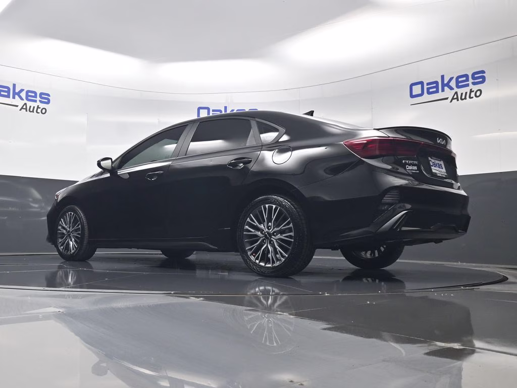 2023 Aurora Black Pearl Kia Forte GT-Line FWD Sedan