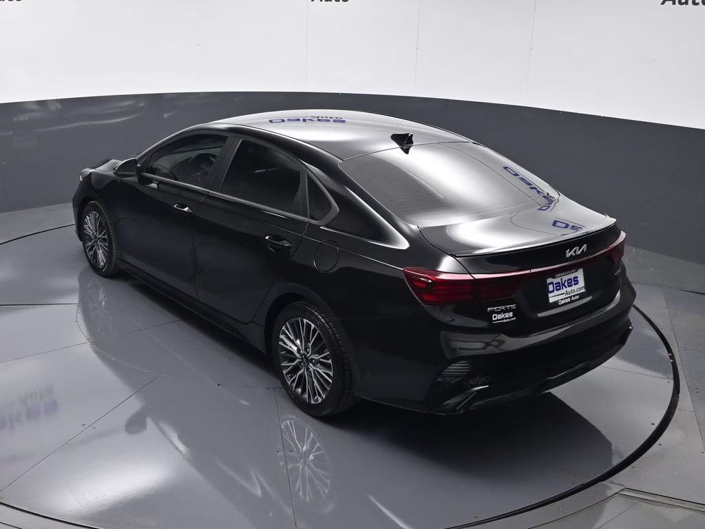 2023 Aurora Black Pearl Kia Forte GT-Line FWD Sedan