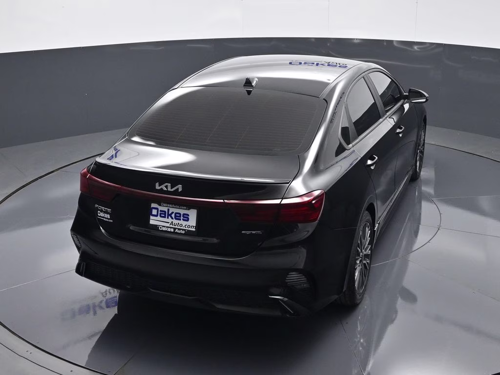 2023 Aurora Black Pearl Kia Forte GT-Line FWD Sedan
