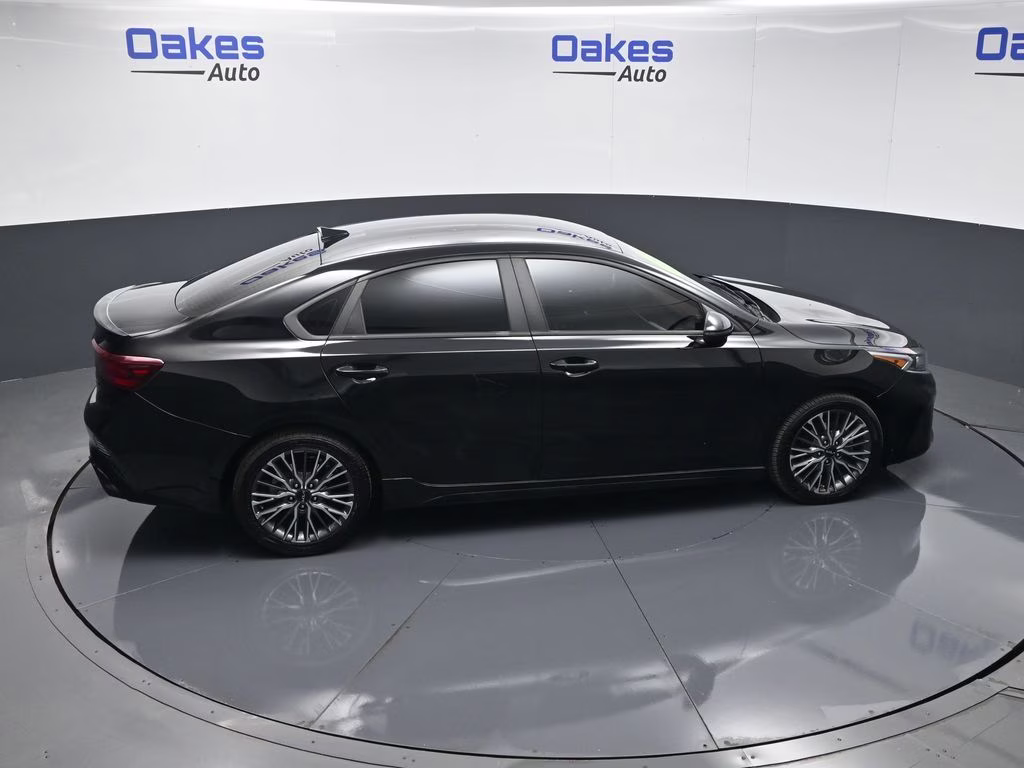2023 Aurora Black Pearl Kia Forte GT-Line FWD Sedan
