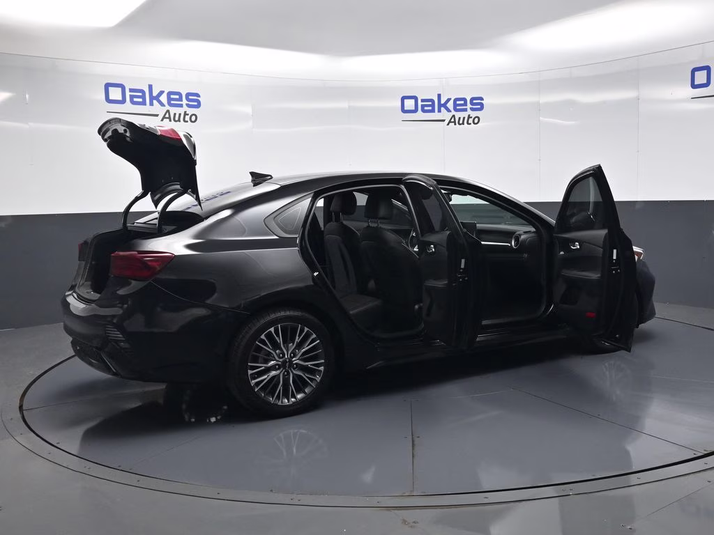 2023 Aurora Black Pearl Kia Forte GT-Line FWD Sedan