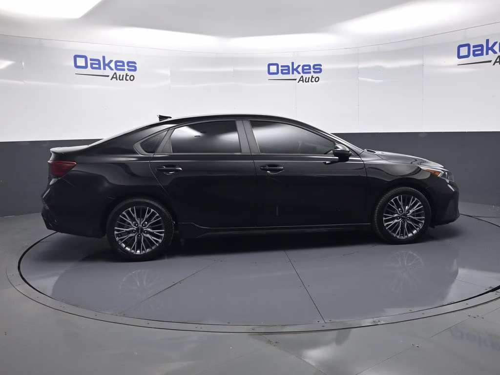 2023 Aurora Black Pearl Kia Forte GT-Line FWD Sedan