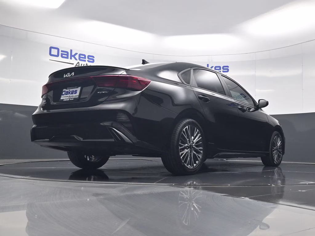 2023 Aurora Black Pearl Kia Forte GT-Line FWD Sedan