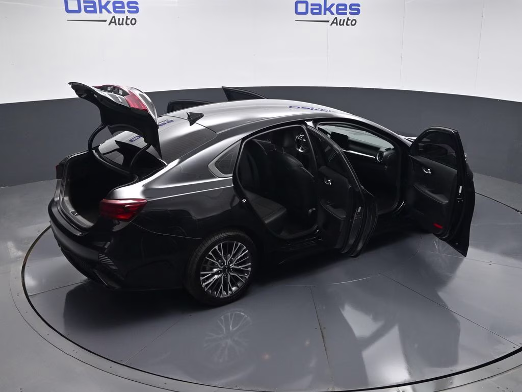 2023 Aurora Black Pearl Kia Forte GT-Line FWD Sedan