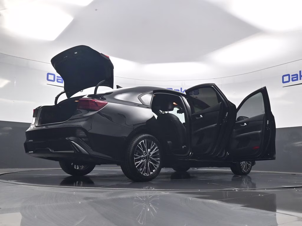 2023 Aurora Black Pearl Kia Forte GT-Line FWD Sedan