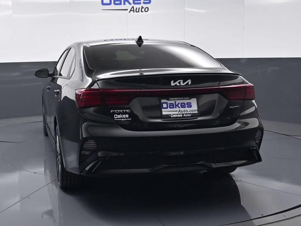2023 Aurora Black Pearl Kia Forte GT-Line FWD Sedan