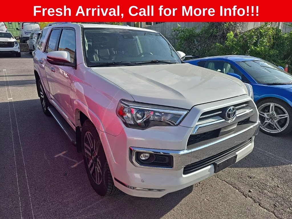 2021 Blizzard Pearl Toyota 4Runner Limited 4X4 SUV